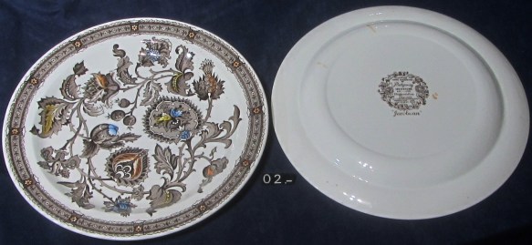 02 PLATO PORCELANA JACOBEAN